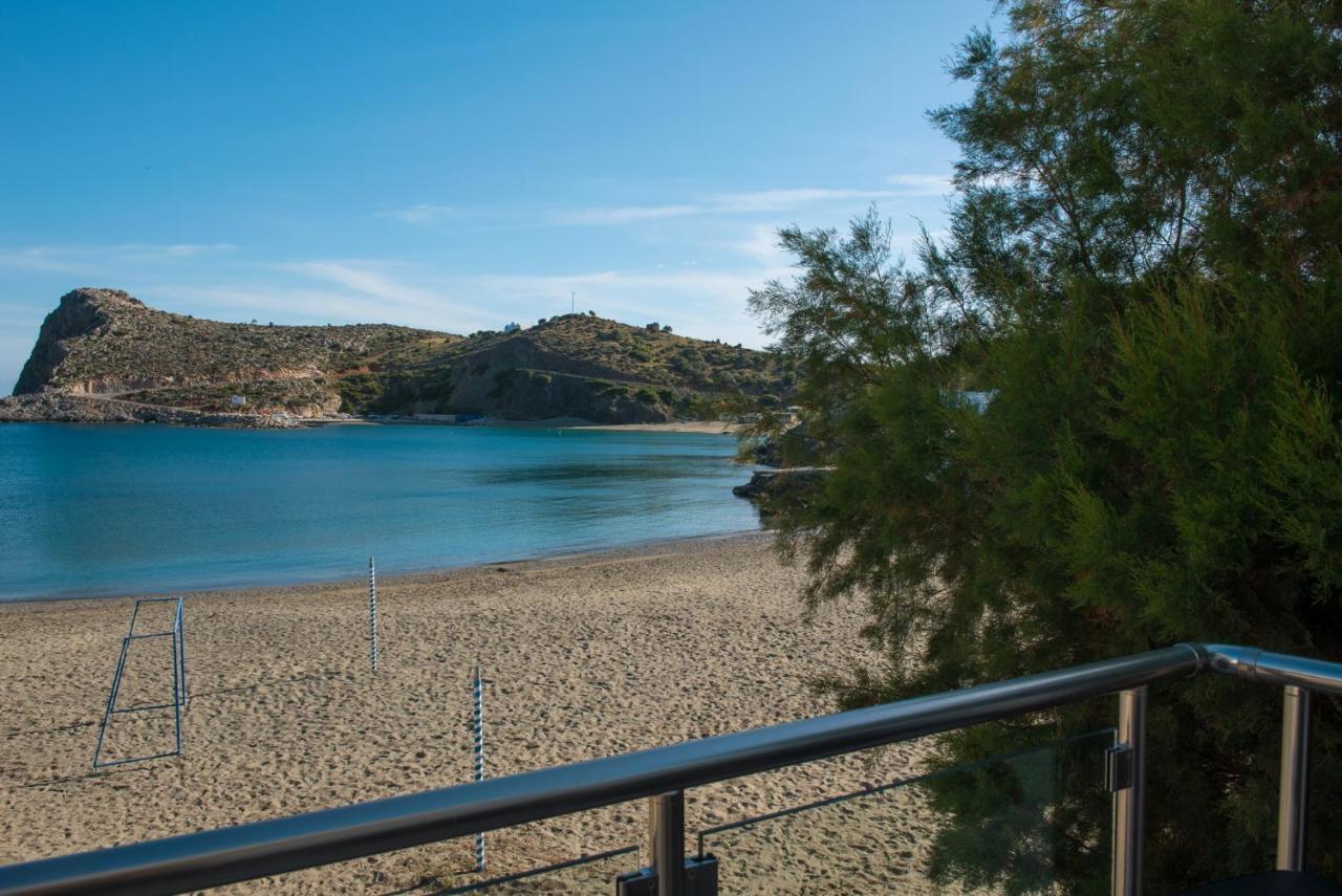 Beach Front Condo South Crete Kali Limenes Buitenkant foto
