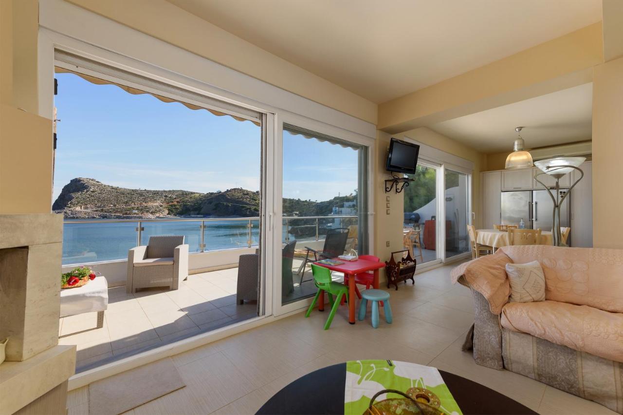 Beach Front Condo South Crete Kali Limenes Buitenkant foto