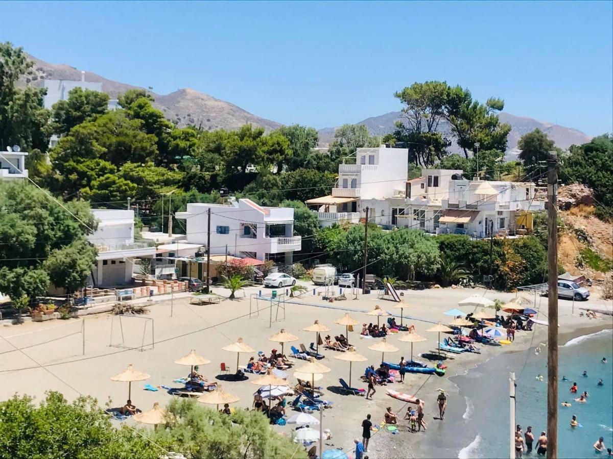 Beach Front Condo South Crete Kali Limenes Buitenkant foto